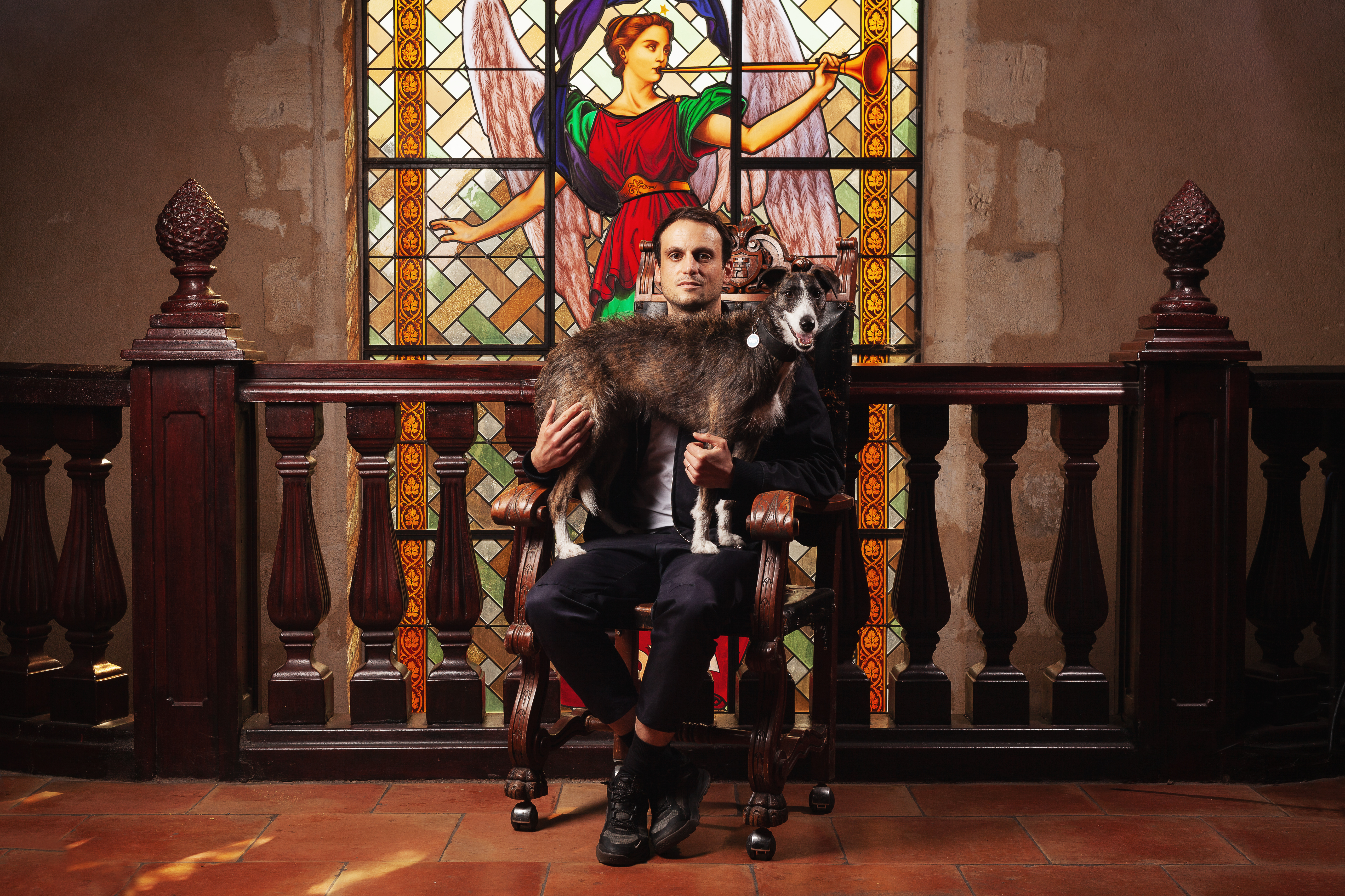 Photo Portrait Louda Ben Salah FIFIB Bordeaux Chien Cinema Portrait
